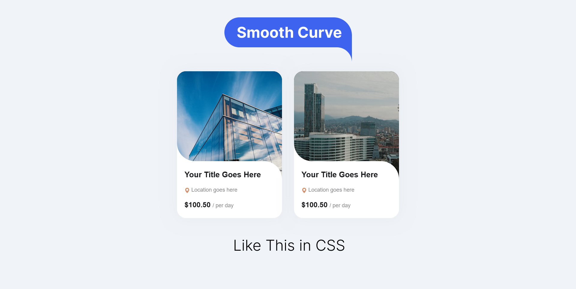 CSS Smooth Curve