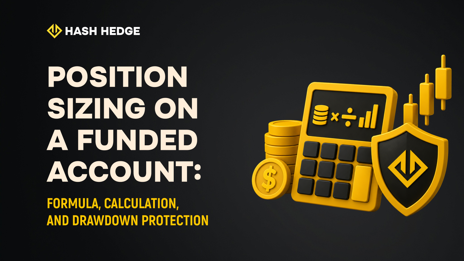 Calculating position size on a Funded Account in crypto trading