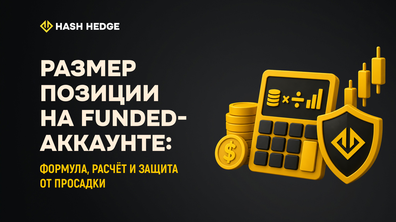 Расчёт размера позиции на Funded-аккаунте в криптотрейдинге