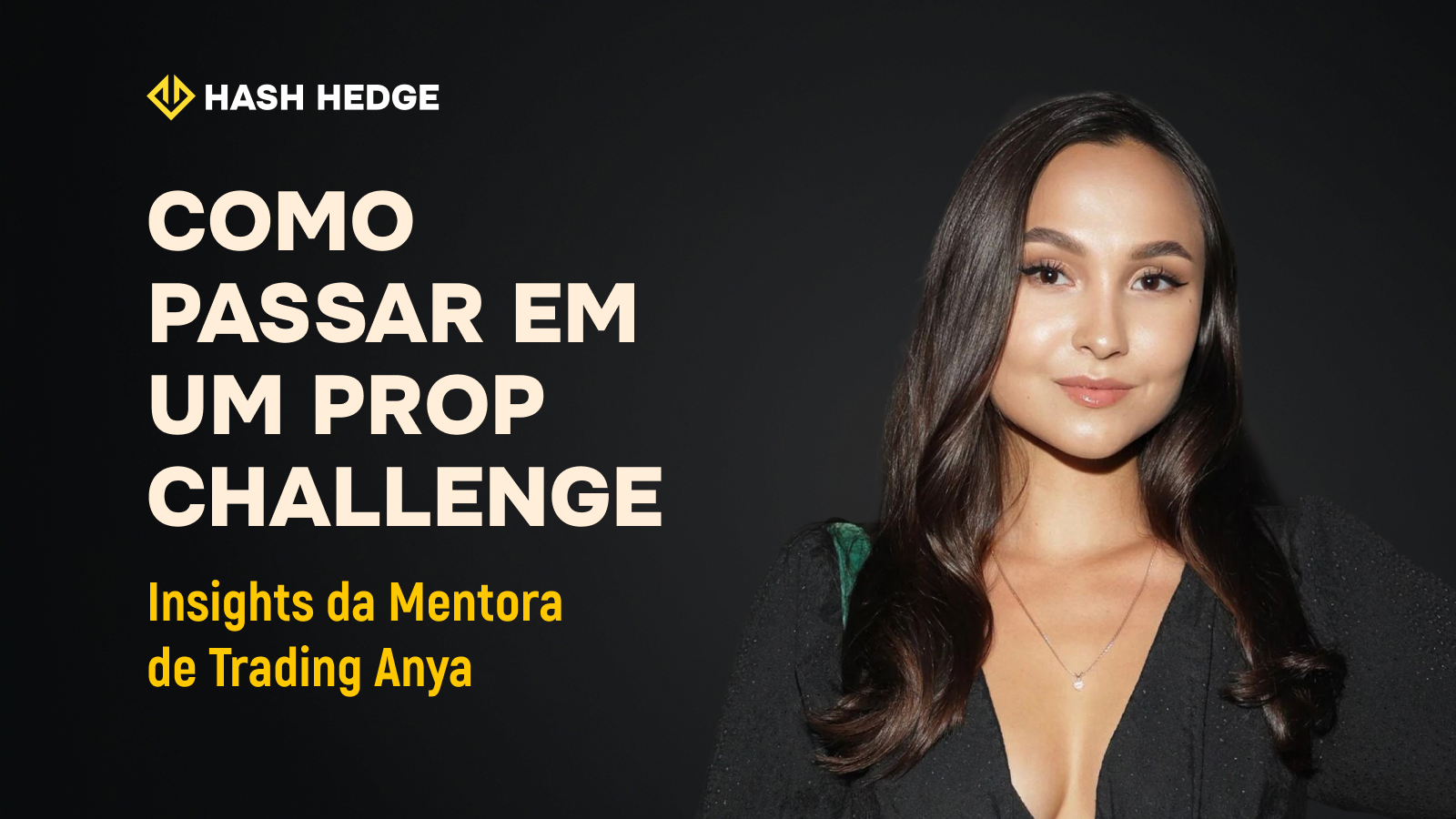 Anya — mentora de trading que analisa os erros e as regras de um Prop Challenge