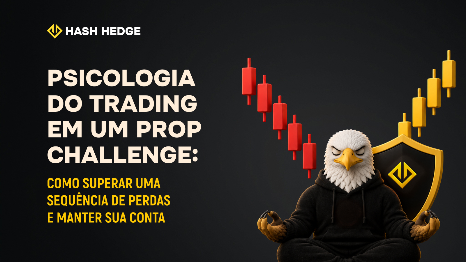 Psicologia no trading durante uma sequência de perdas em um prop Challenge