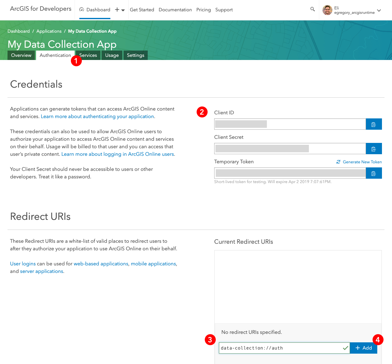 Configure ArcGIS Application