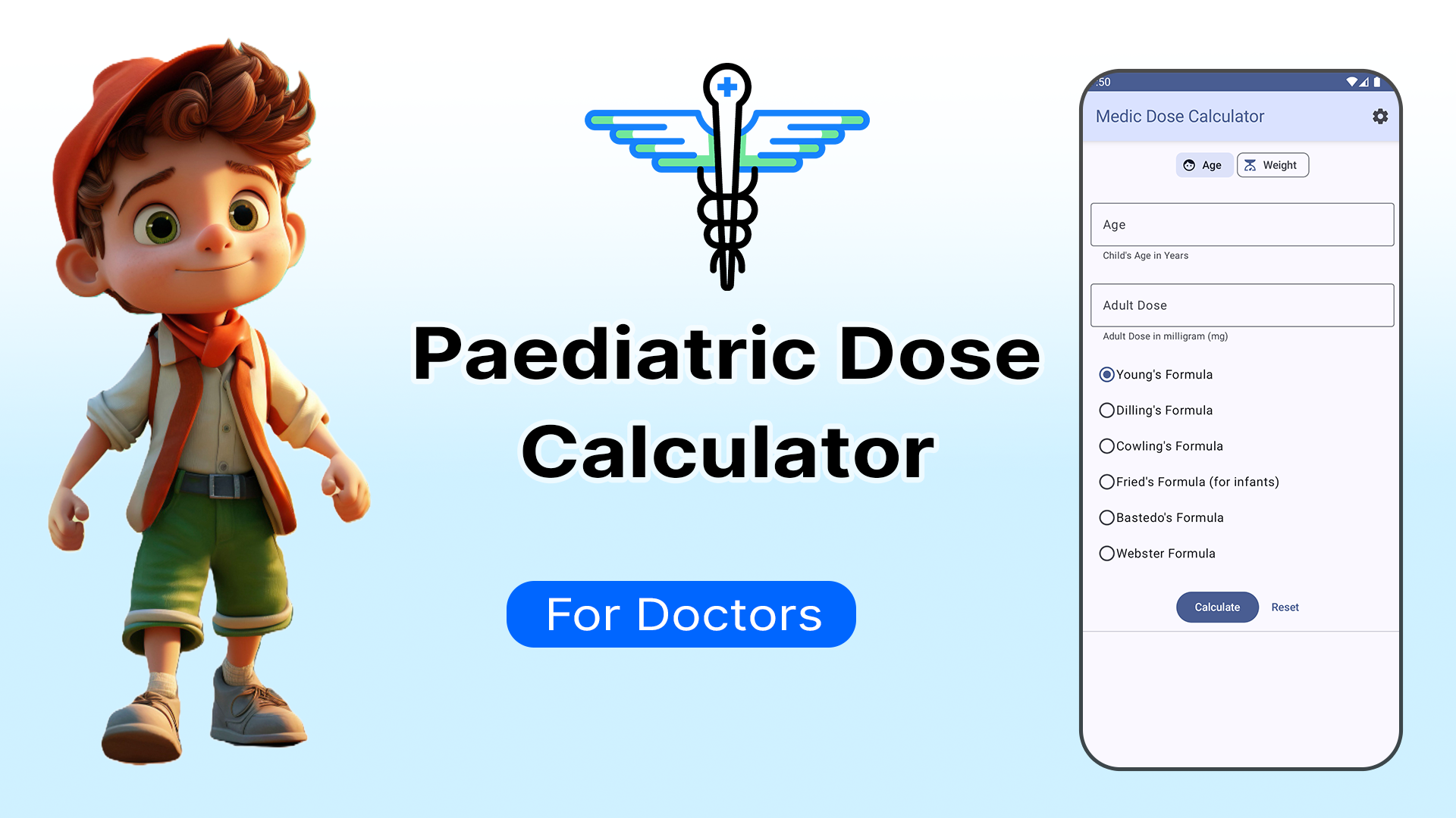 A Paediatric dose calculator