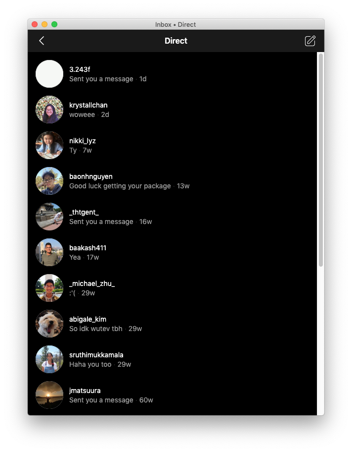 dark mode