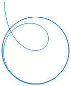 An exponential spiral demonstrating unbounded parameter intervals and a fallback where only the sample points themselves are reliable.