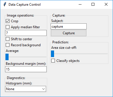 Data Capture Control