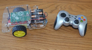 Logitech Gamepad and the Raspberry Pi Robot