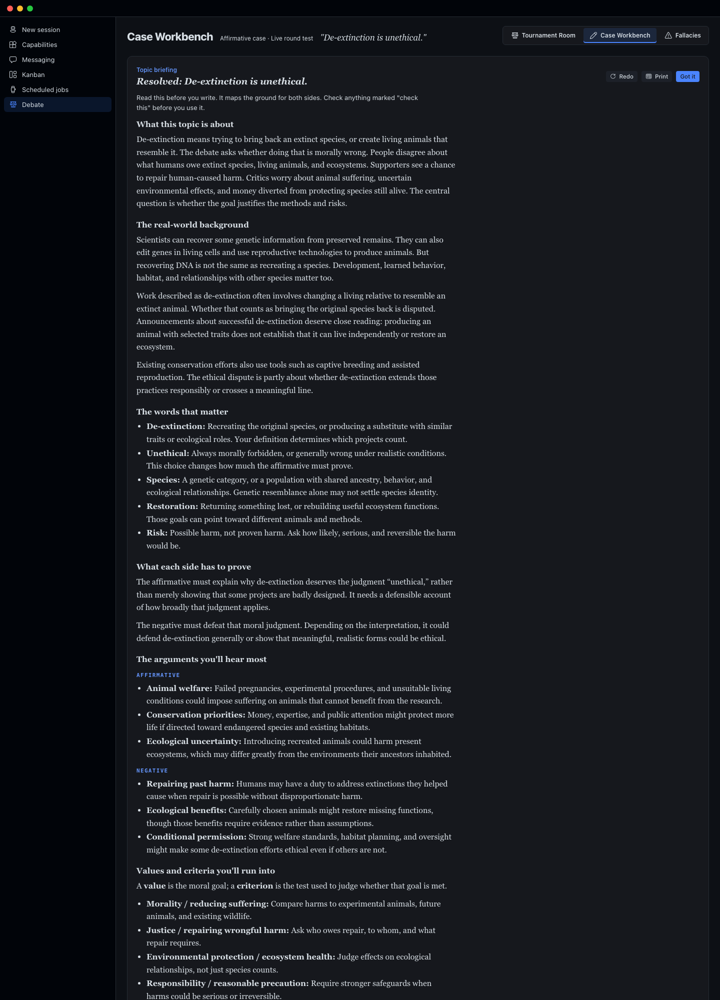 ld-workbench screenshot 2