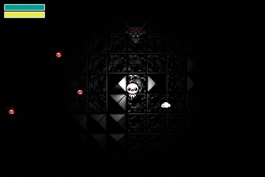 Screenshot of dark dungeon