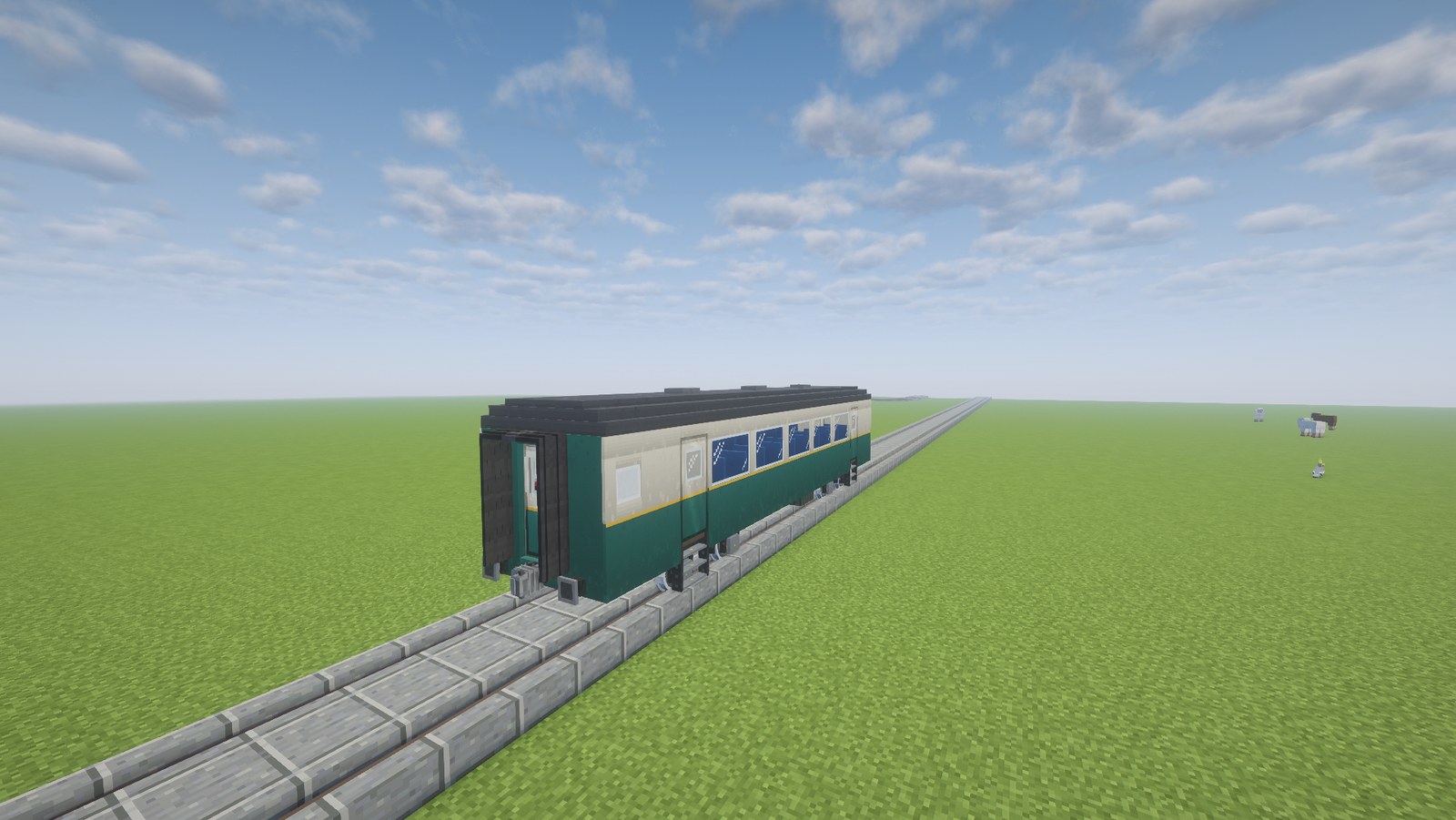 The Standard Passenger Coach on Create track