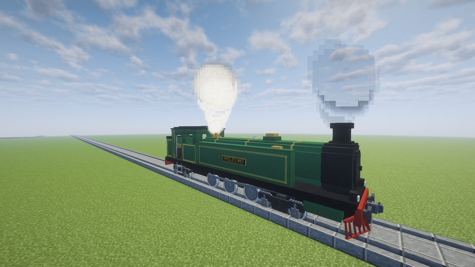 The Steam Tank Engine in steam