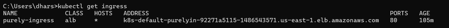 Verify Ingress