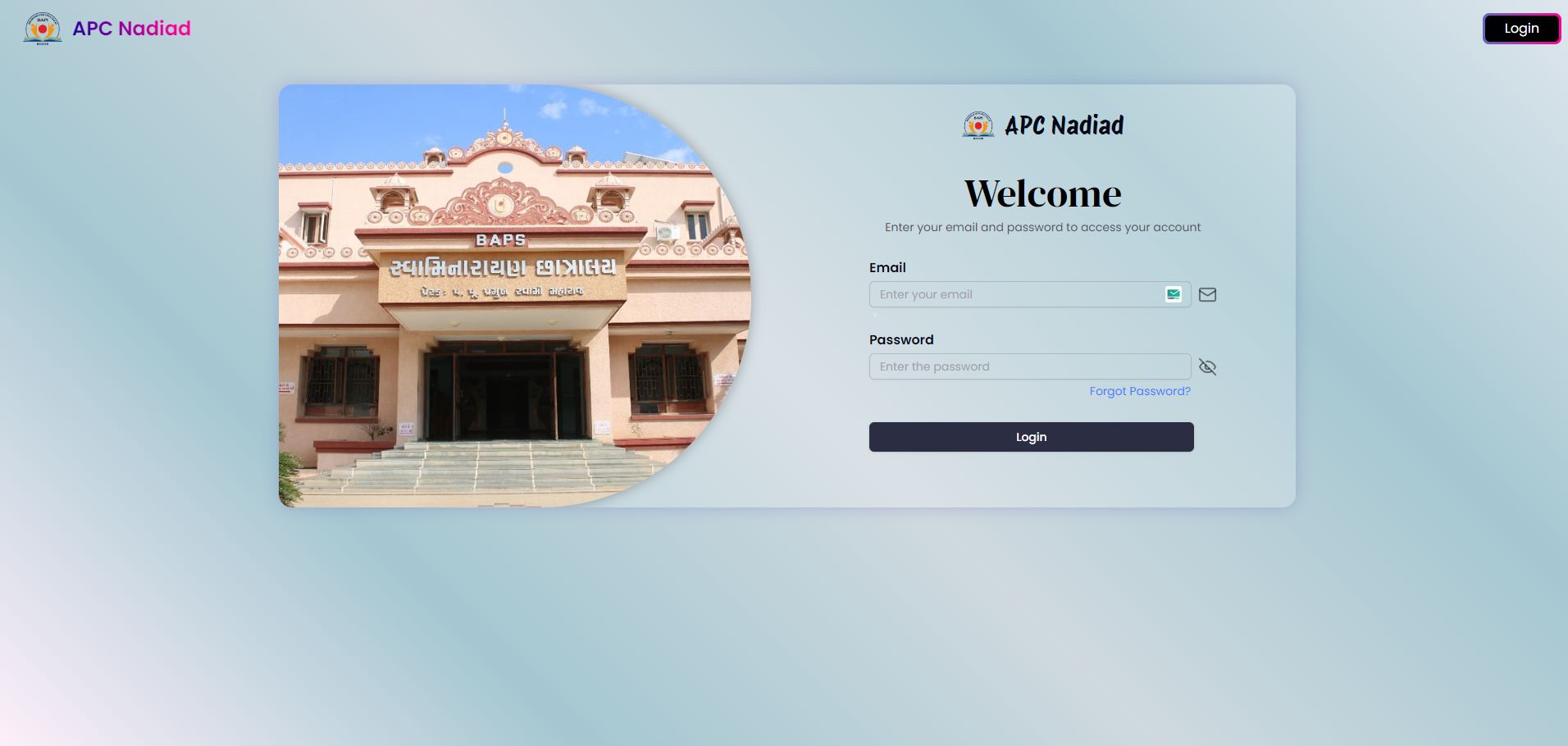 Login Page