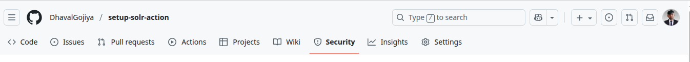 Security Tab