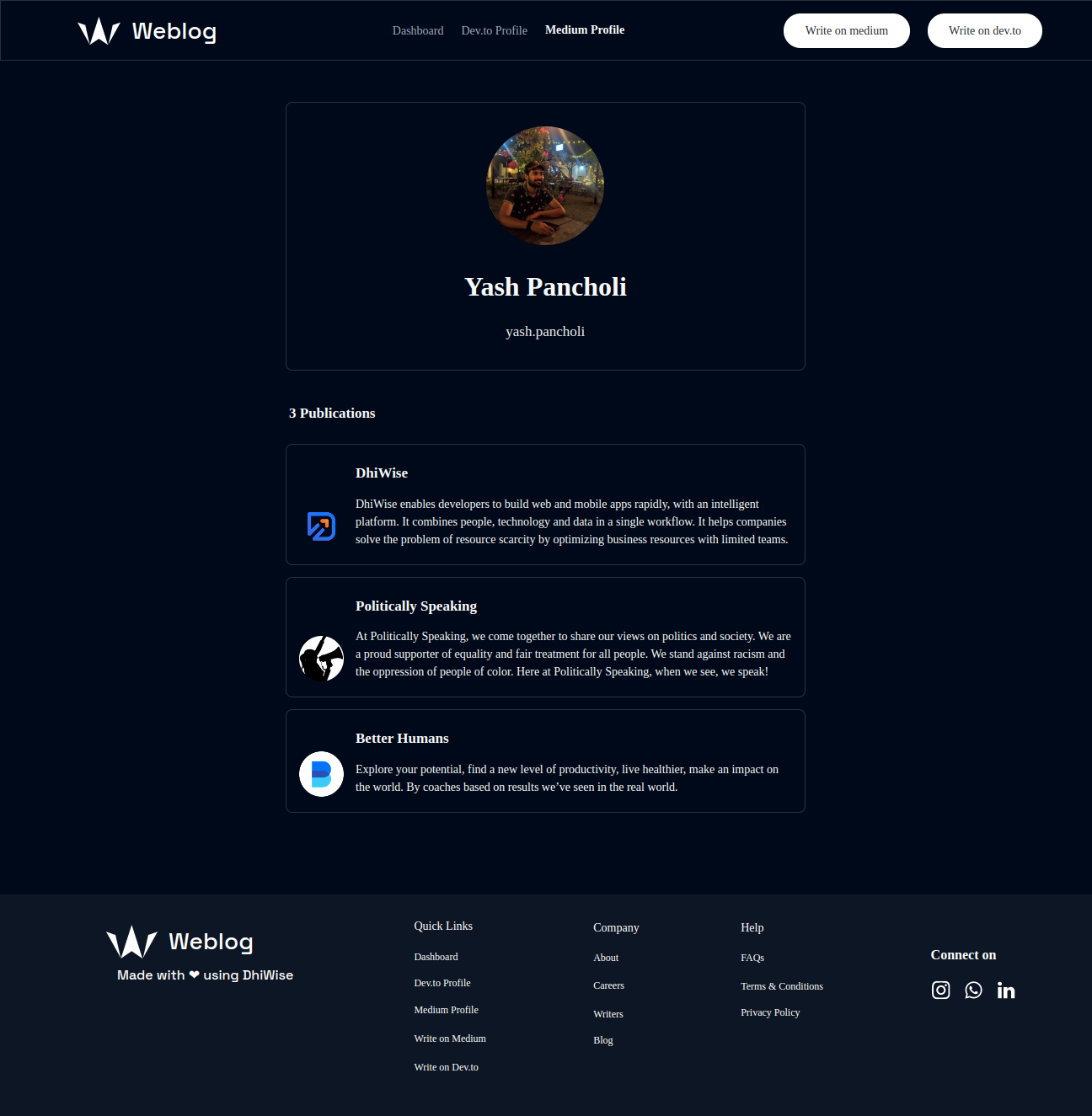 Medium Profile