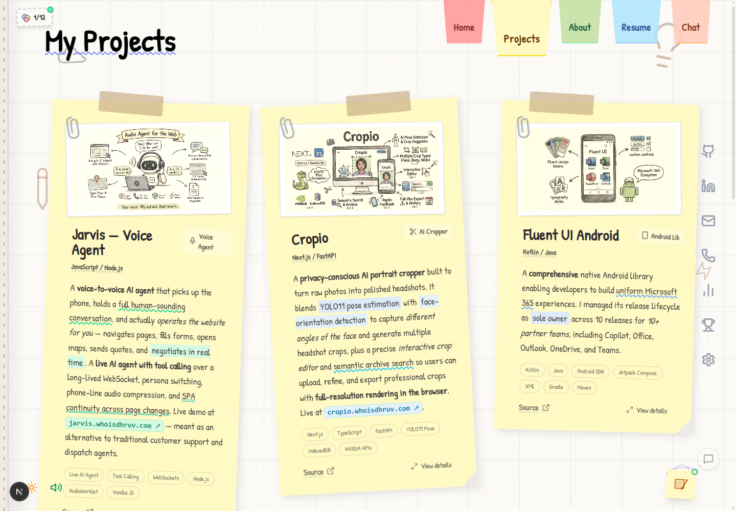 Project wall