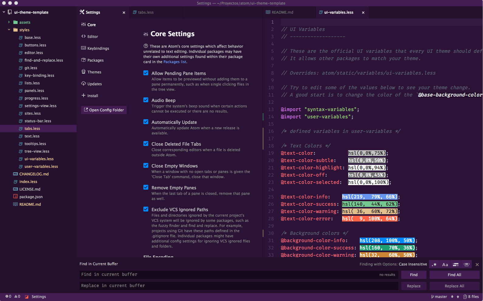 viscode ui purple