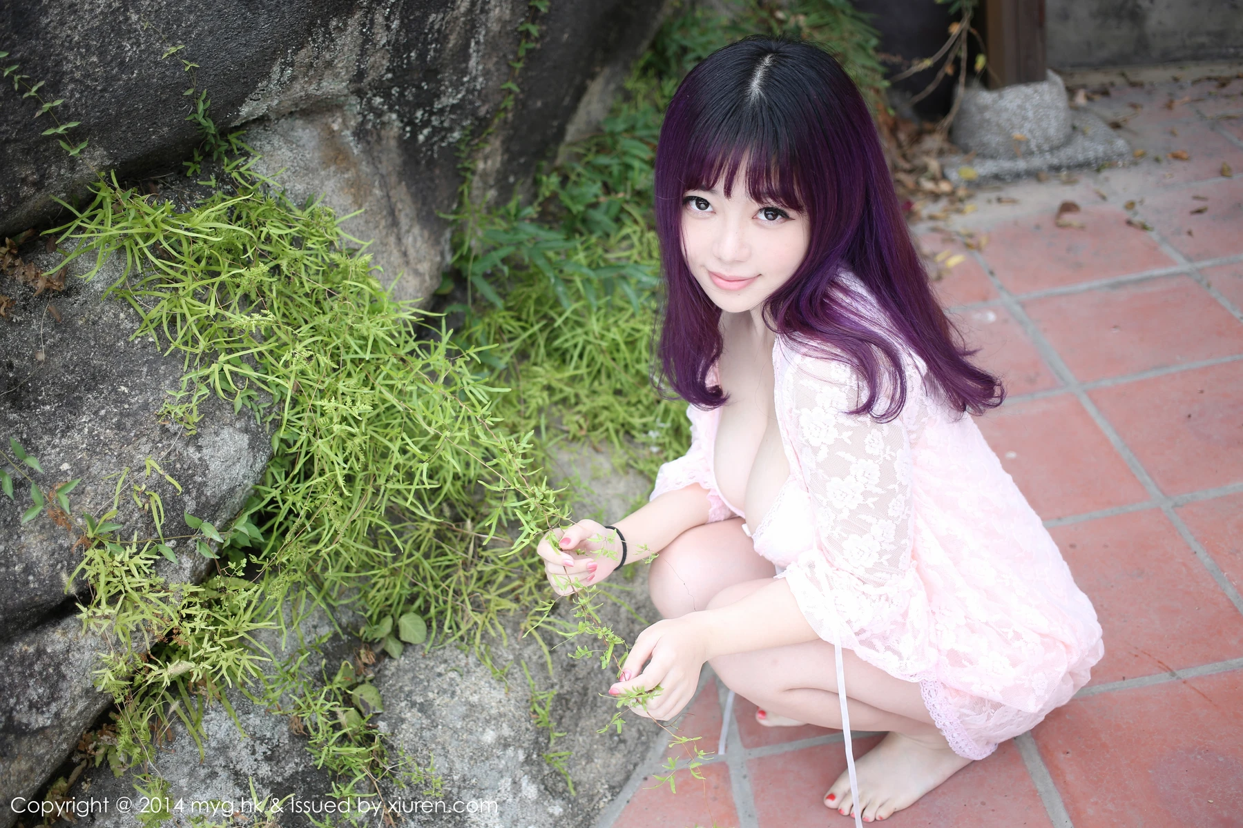 MyGirl美媛馆 Vol.078_嫩模刘飞儿Faye厦门旅拍黑色薄纱秀白嫩豪乳诱惑写真50P - 2