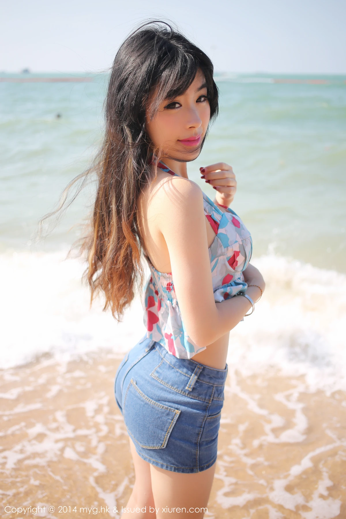 MyGirl美媛馆 Vol.088_嫩模刘雪妮Verna芭提雅旅拍透视薄纱裙系列性感写真56P - 7