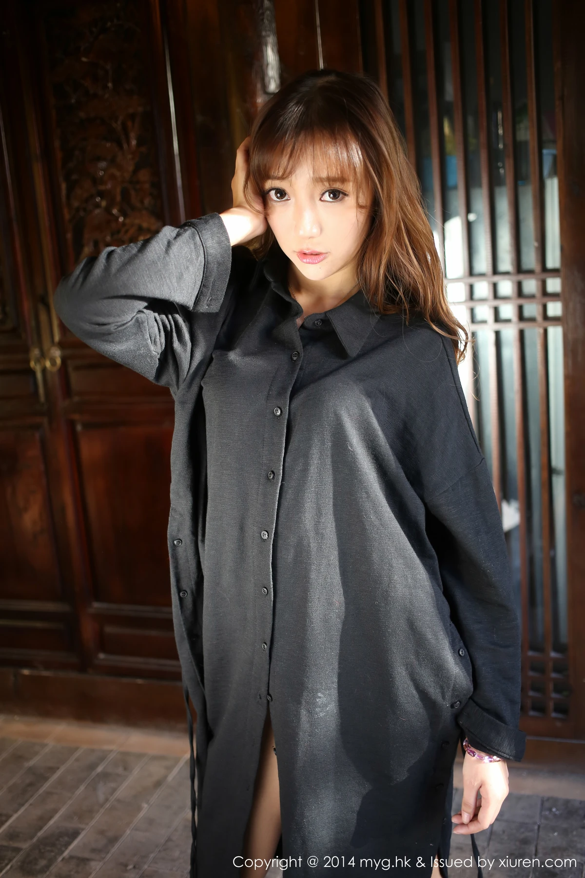 MyGirl美媛馆 Vol.080_嫩模王馨瑶yanni花色旗袍迷人风情靓丽性感写真56P - 6