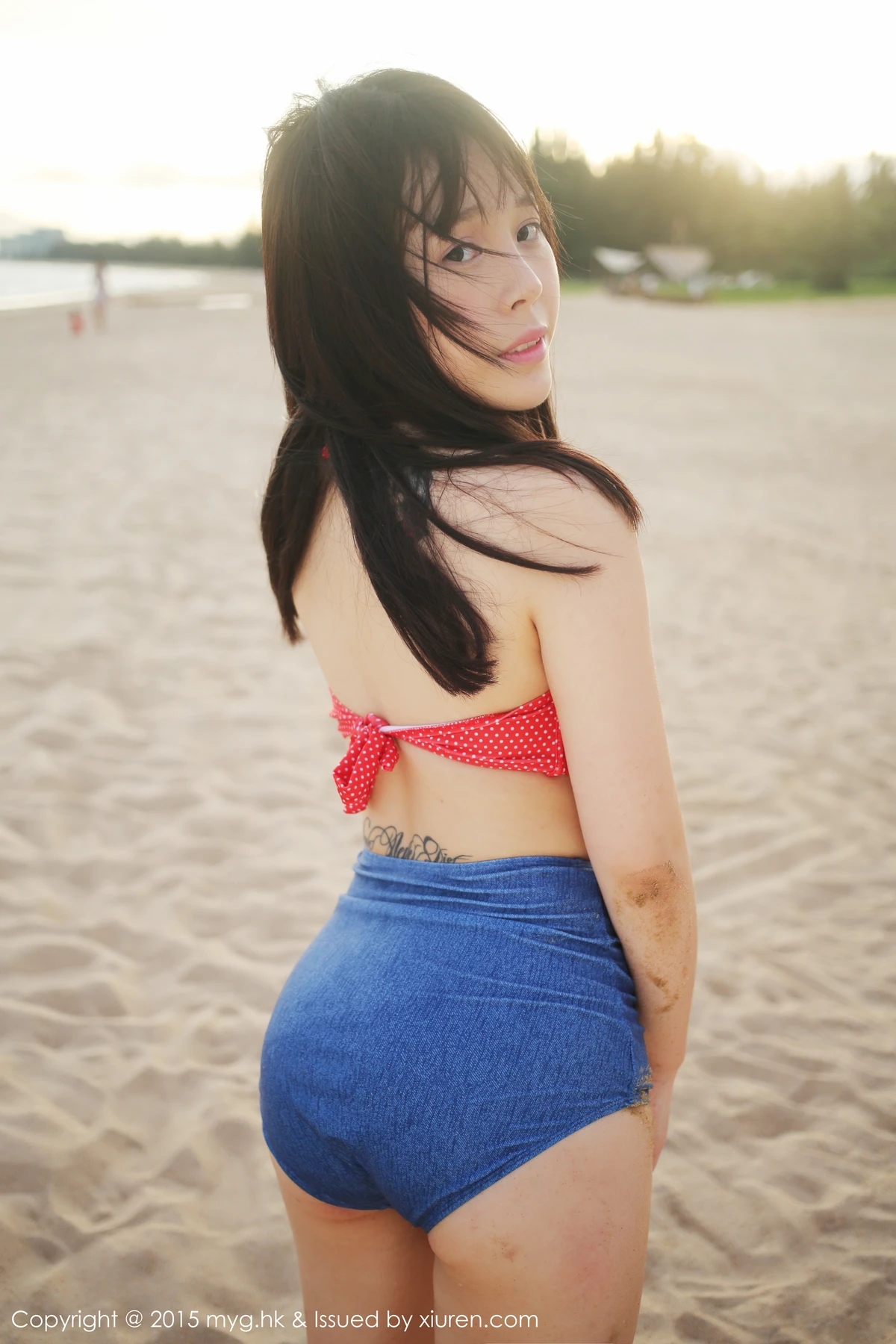 MyGirl美媛馆 Vol.175_嫩模Evelyn艾莉三亚旅拍黑色死库水秀完美身材写真73P - 6