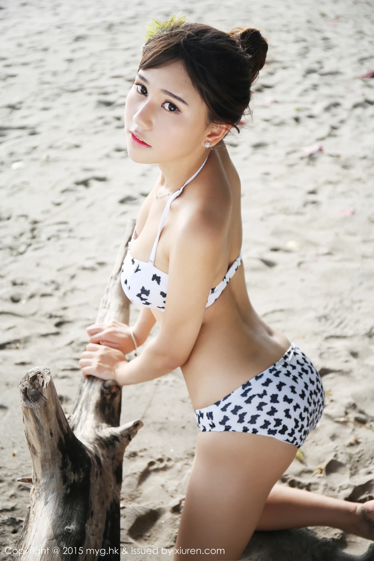 MyGirl美媛馆 Vol.151_嫩模Milk楚楚龙目岛旅拍第二套花点比基尼清爽迷人写真57P - 7