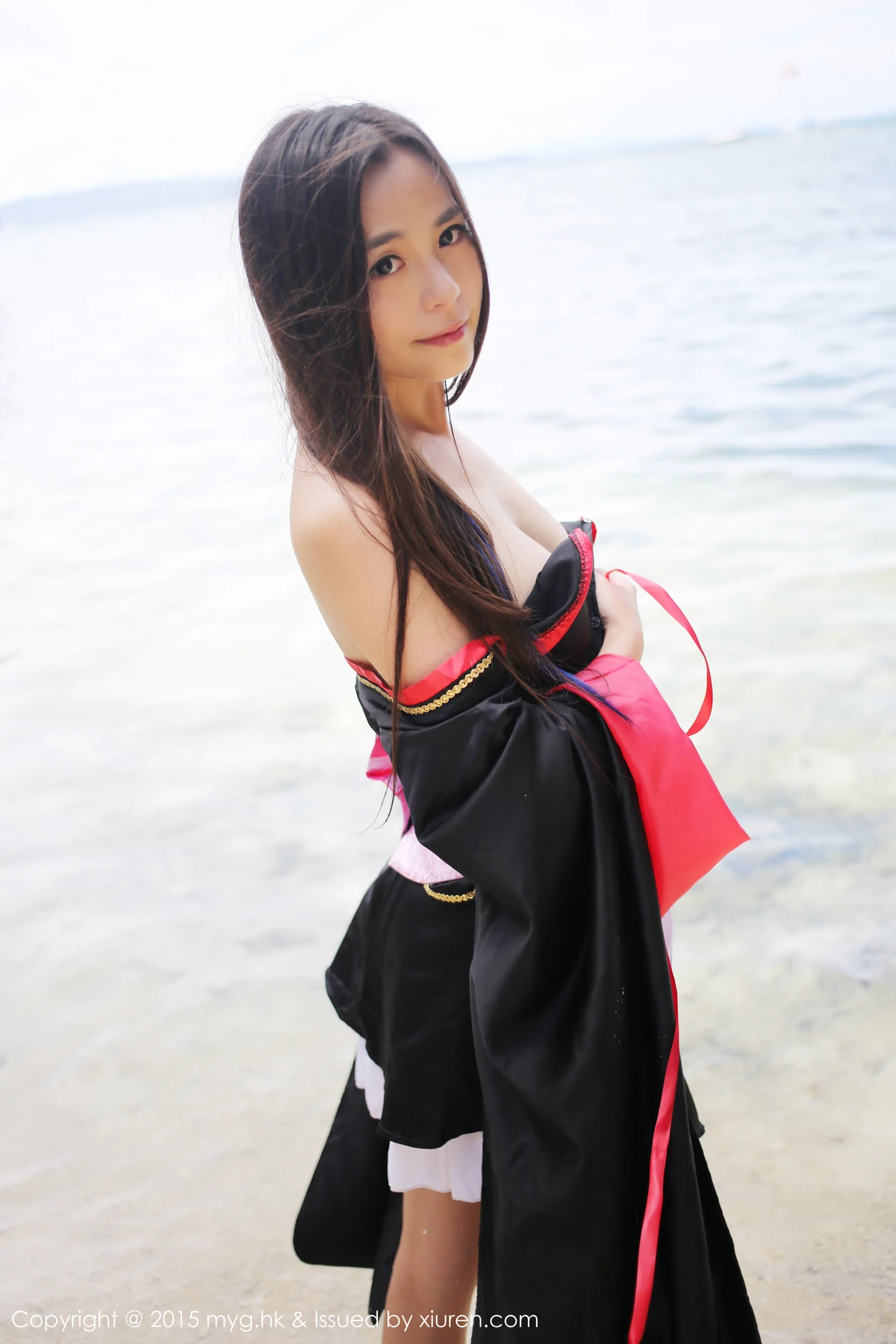 MyGirl美媛馆 Vol.136_嫩模Moa小姐菲律宾长滩旅拍日本和服秀完美曲线写真61P - 4