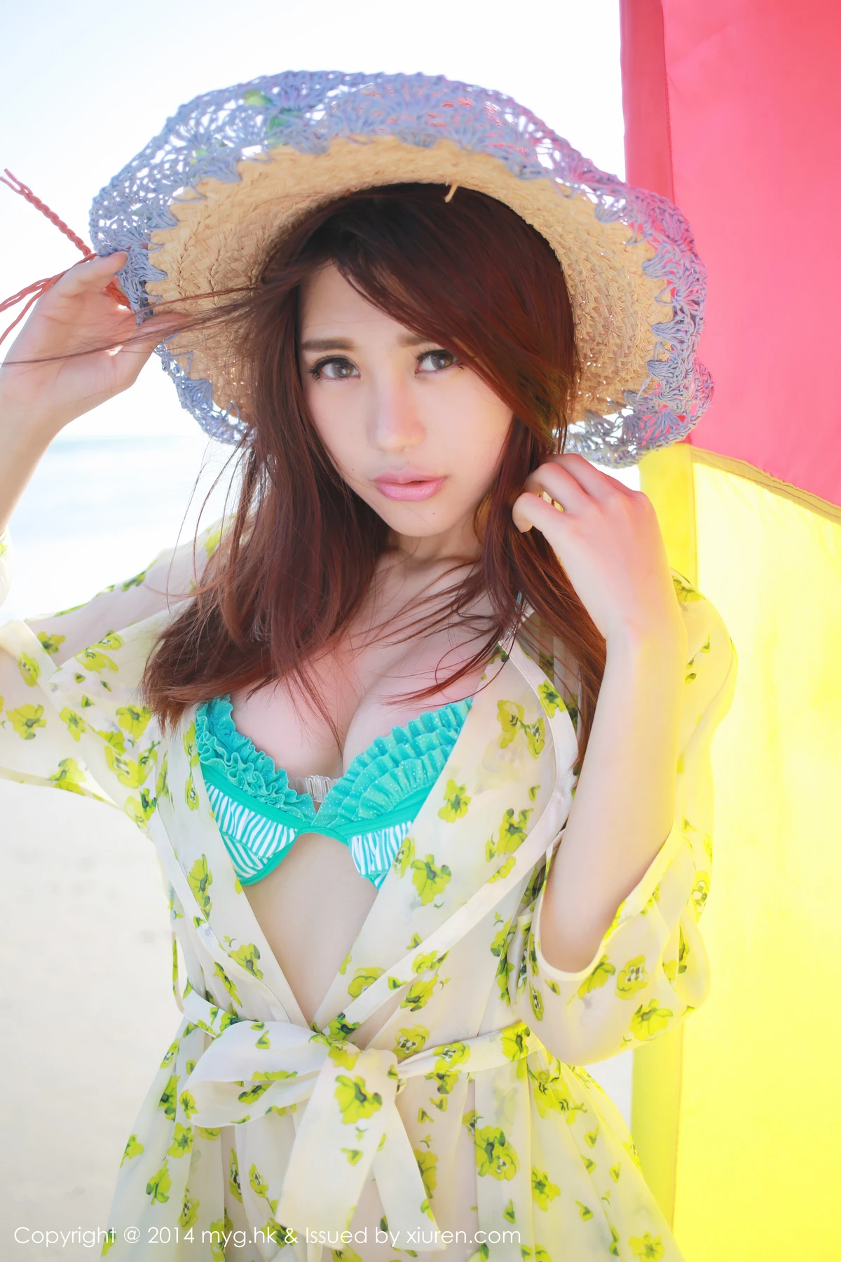 MyGirl美媛馆 Vol.014_嫩模绮里嘉ula泳池边性感比基尼秀豪乳翘臀写真119P - 4