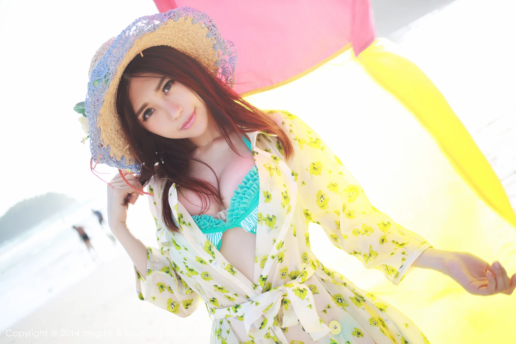 MyGirl美媛馆 Vol.014_嫩模绮里嘉ula泳池边性感比基尼秀豪乳翘臀写真119P - 2