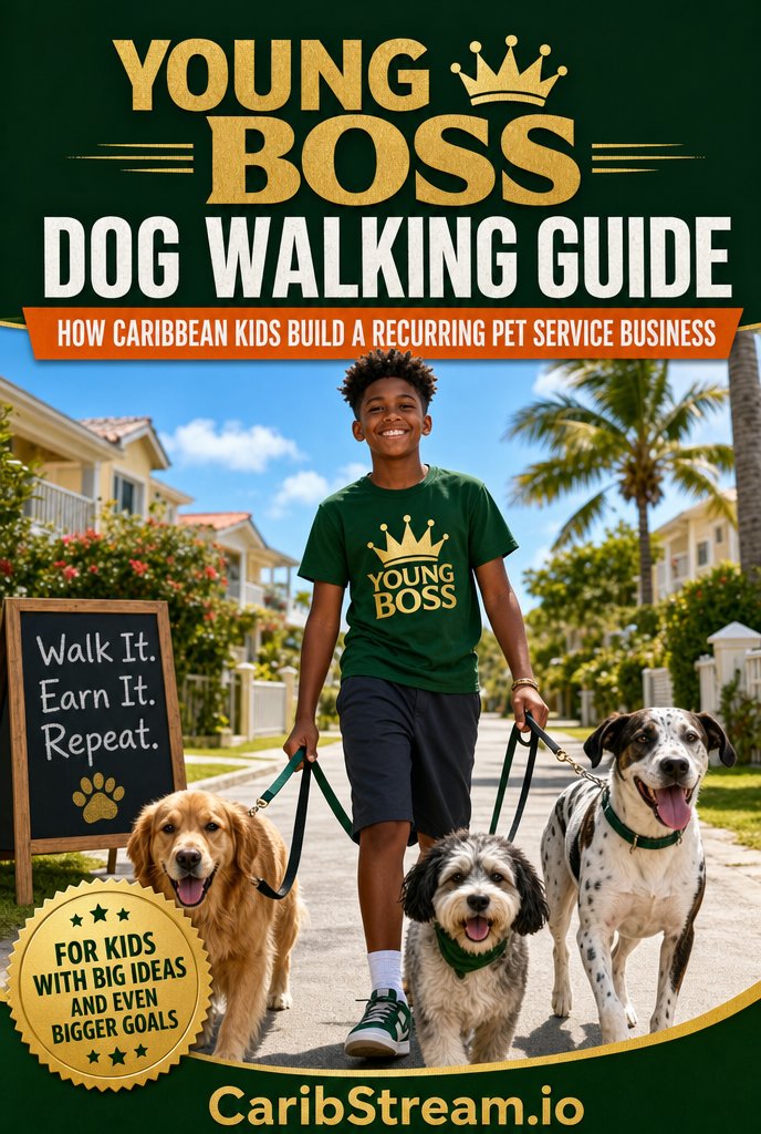 Young Boss Dog Walking Guide