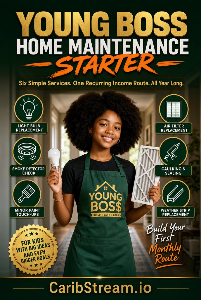 Young Boss Home Maintenance Starter