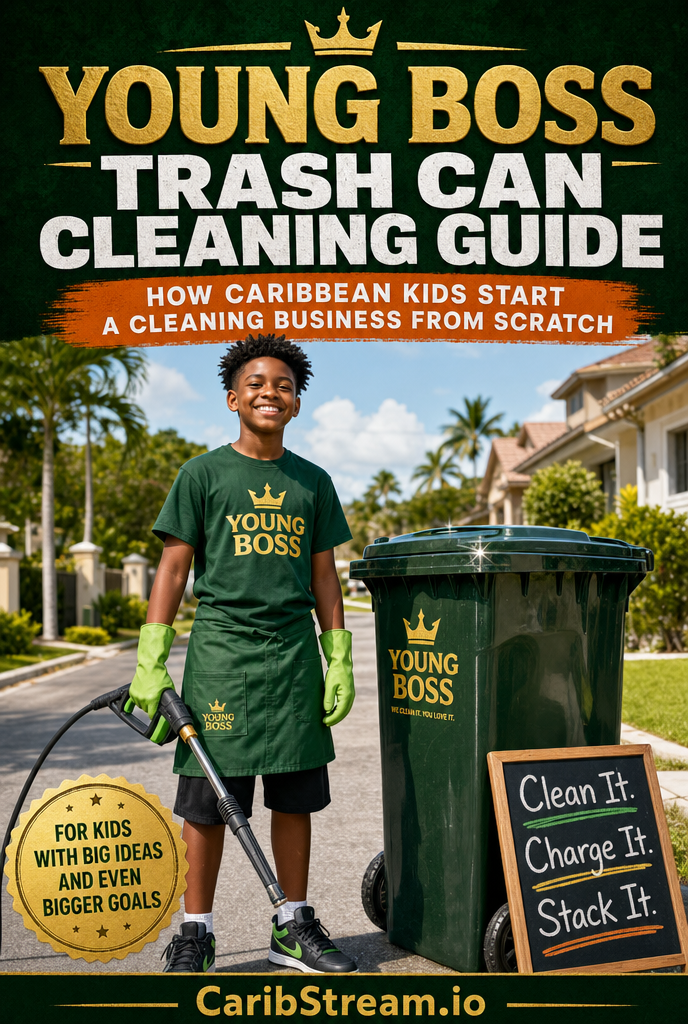 Young Boss Trash Can Cleaning Guide