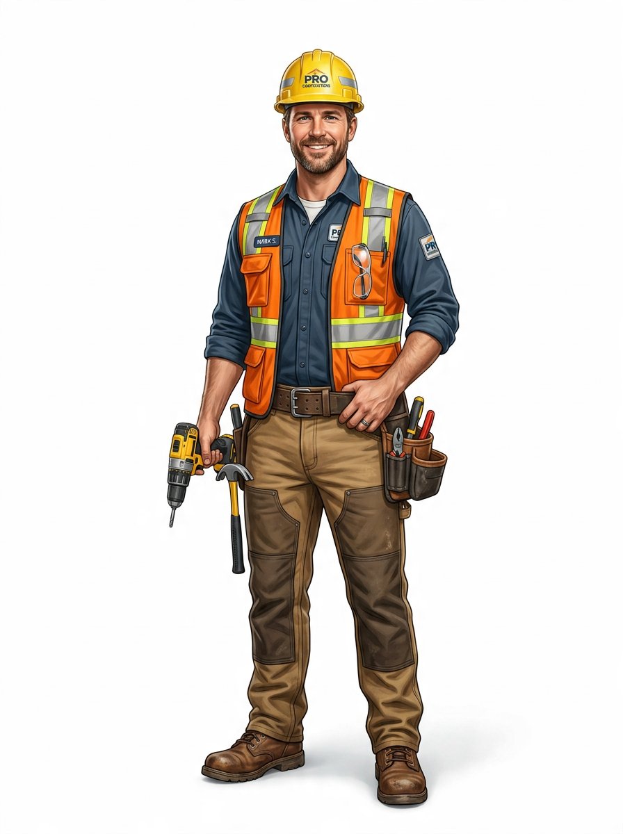 Trades & Construction professional headshot example