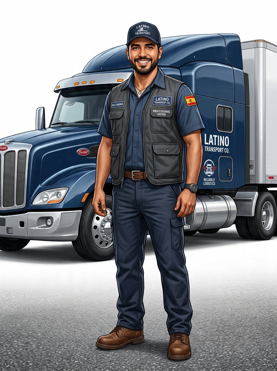 Transportation & Logistics professional headshot example