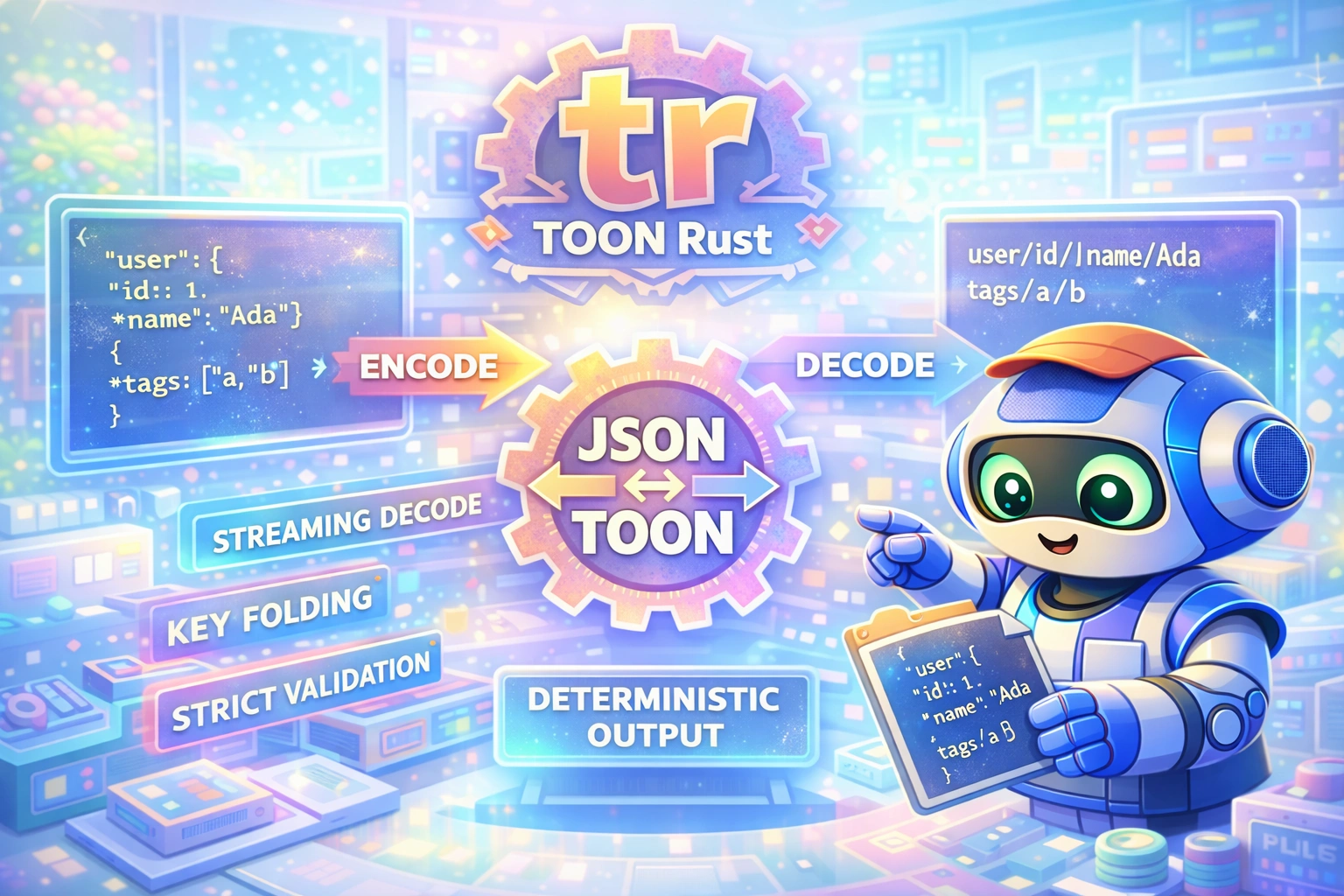 toon - TOON Rust: Spec-first Rust port of the TOON reference implementation
