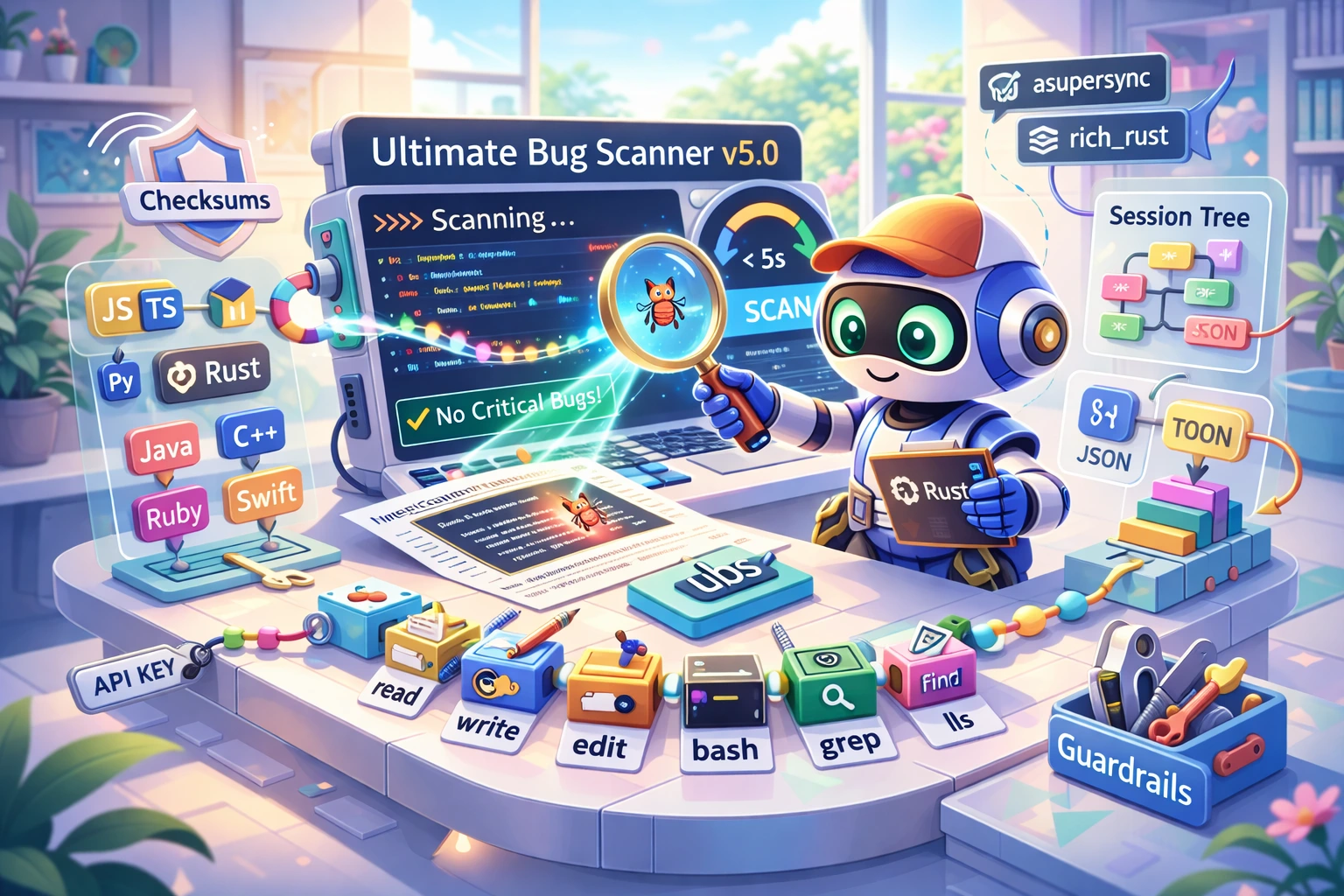 Ultimate Bug Scanner - The AI Coding Agent's Secret Weapon