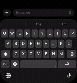 Switch keyboard and record