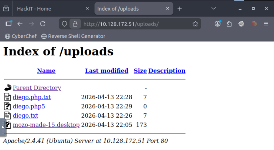 Uploads Directory