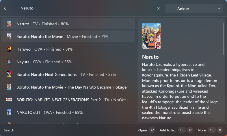 Search Page