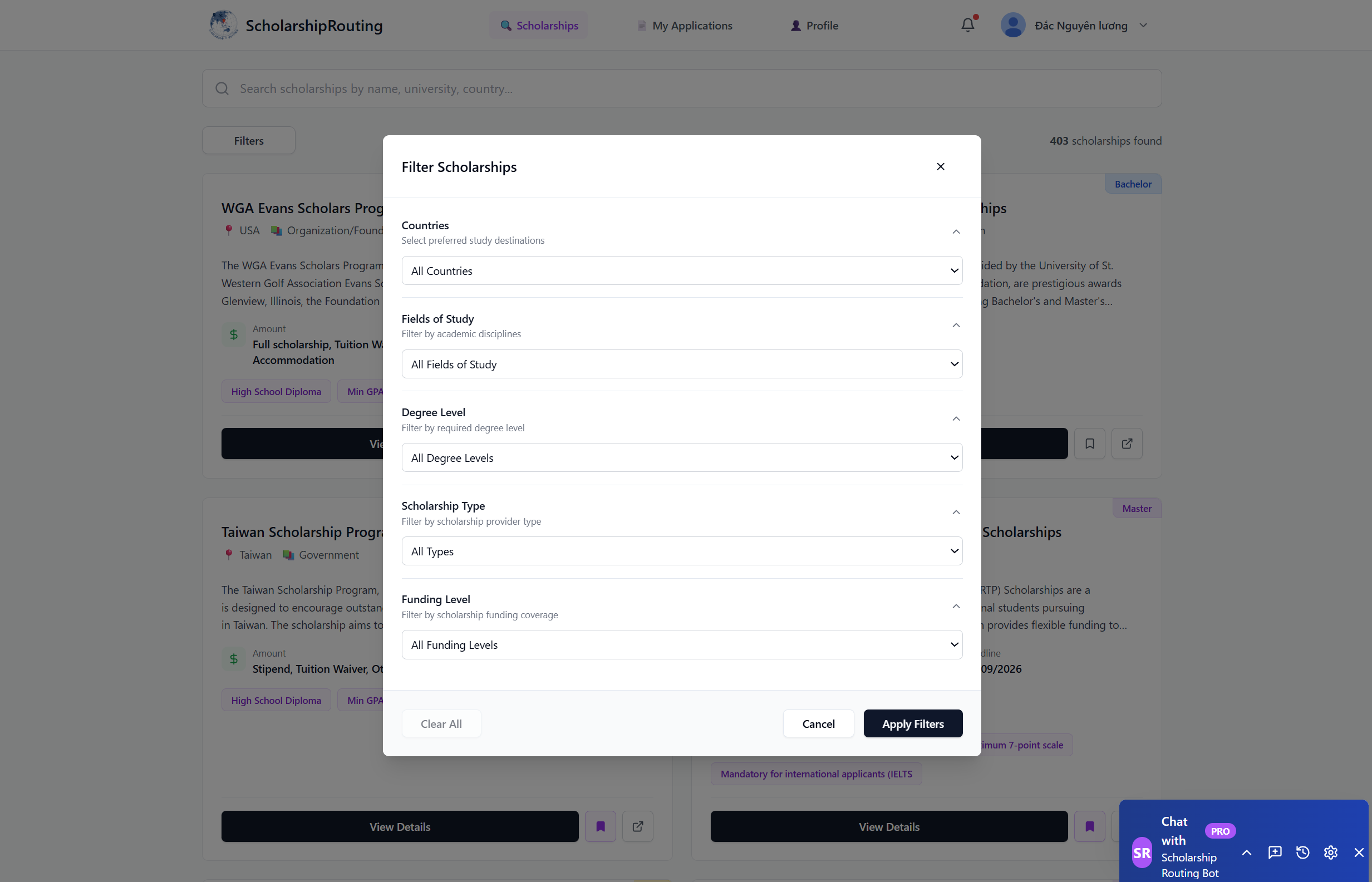 GitHub - DieppDiepp/ScholarshipRouting · GitHub