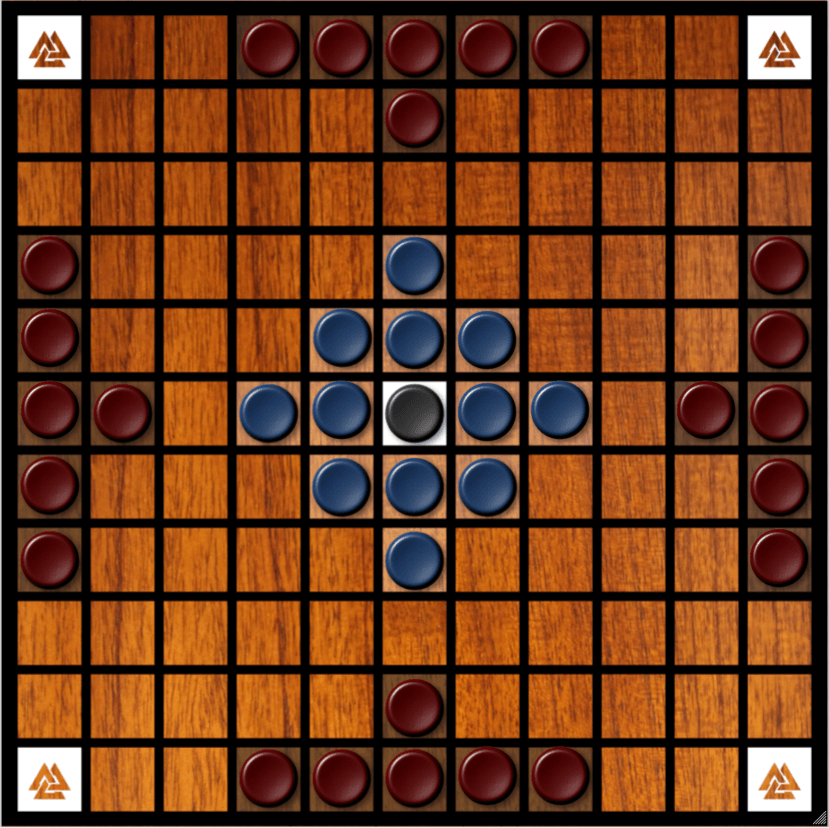 hnefatafl board