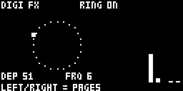 Digi FX ring modulator page