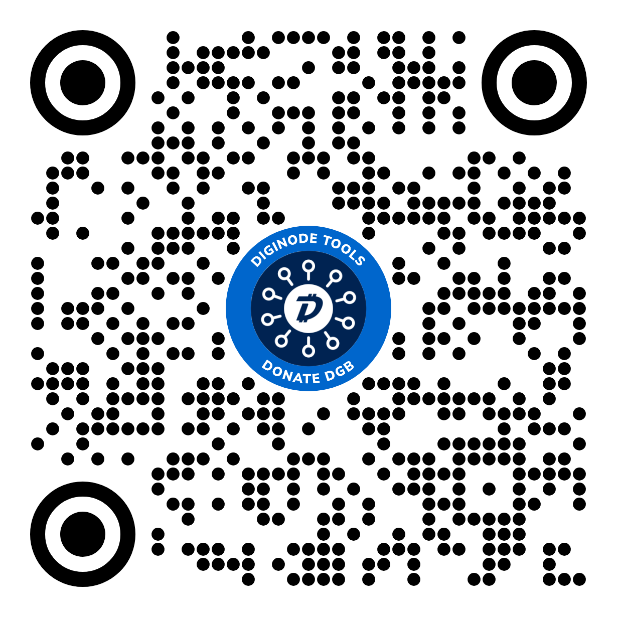QR code for the DGB address