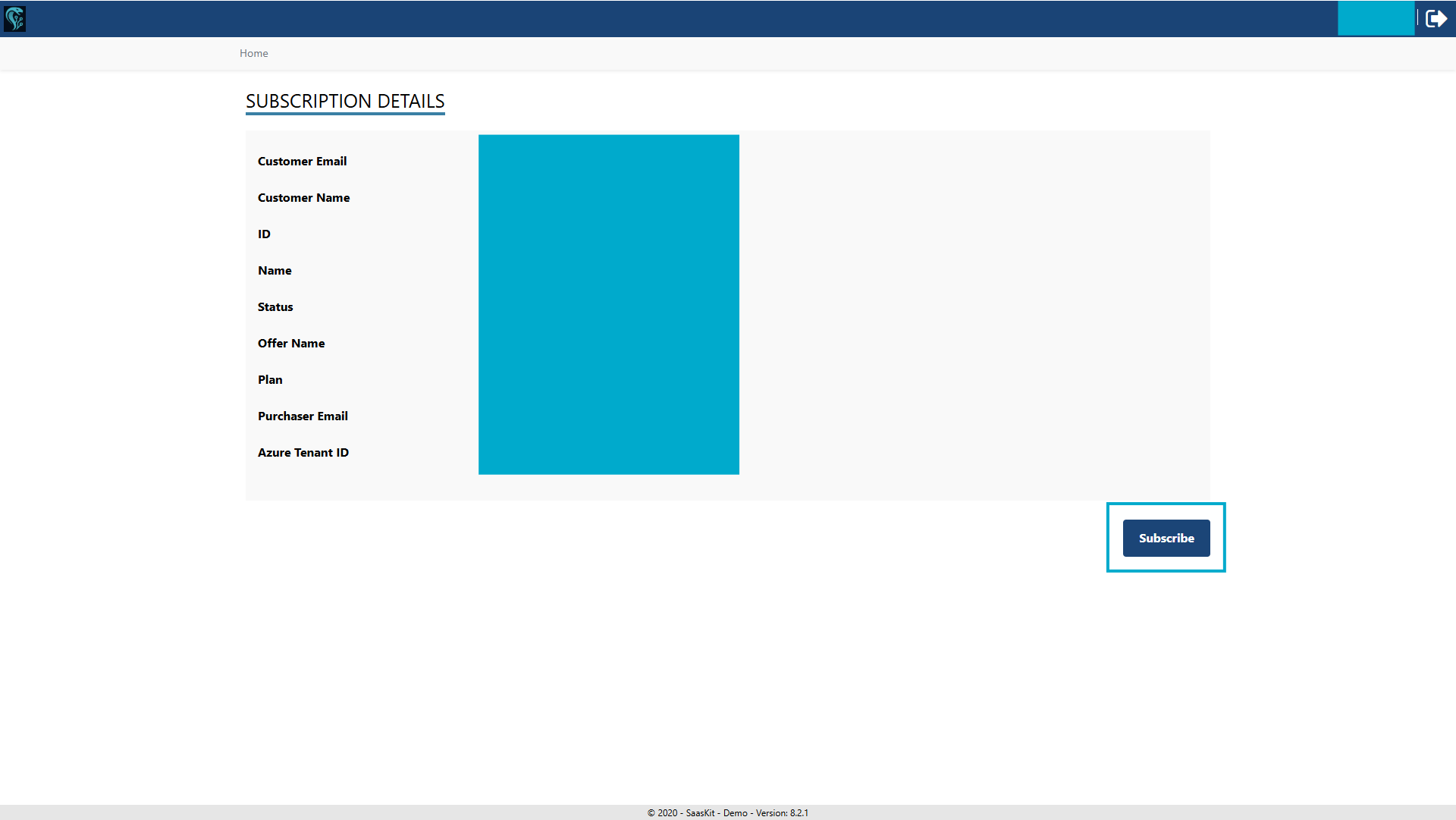 Activate your subscription