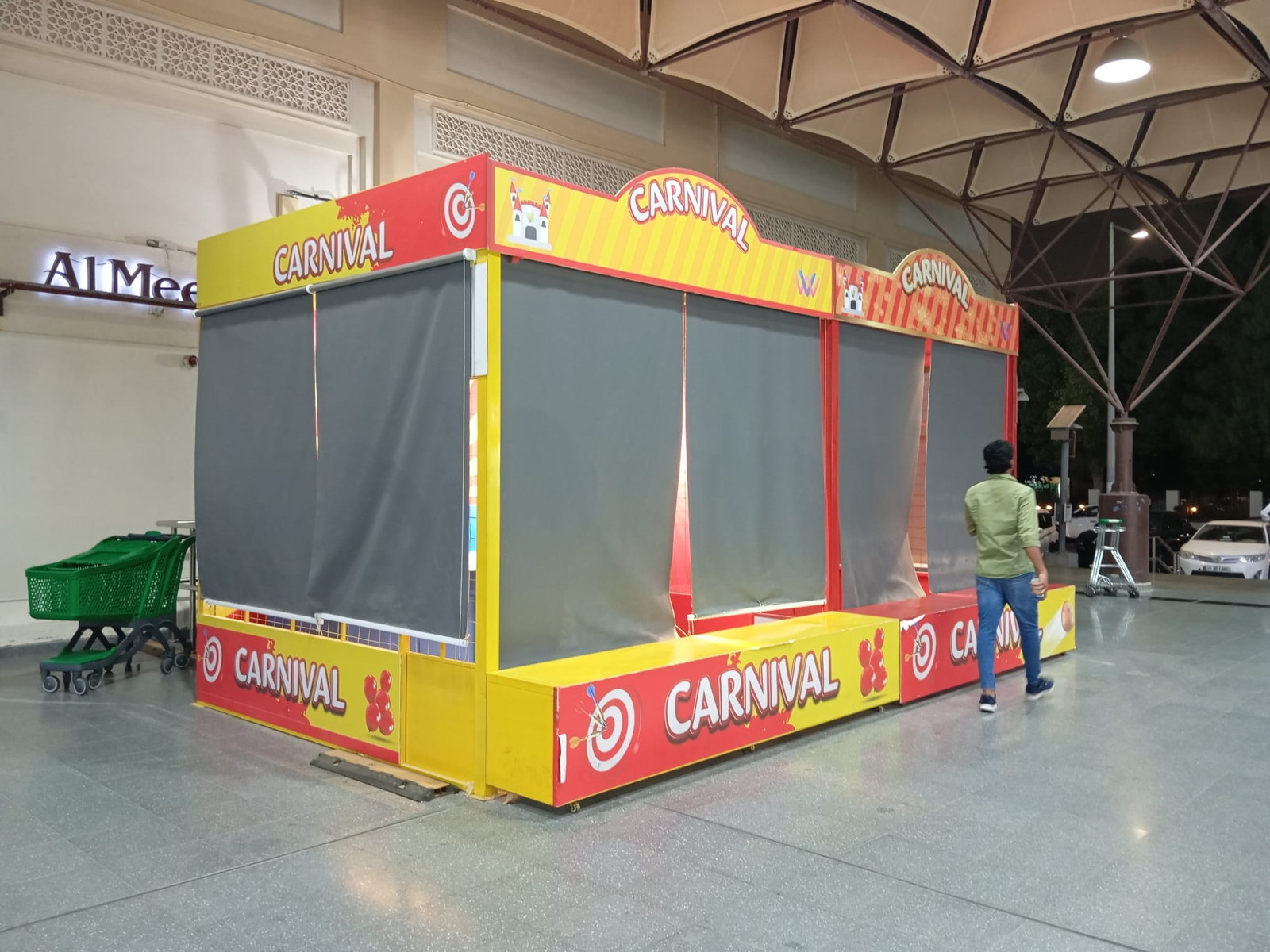 Three Adventure carnival setup in Qatar