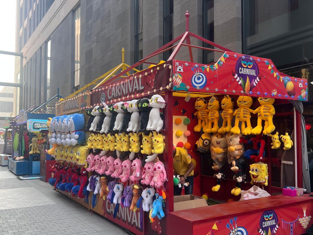 Three Adventure carnival activation