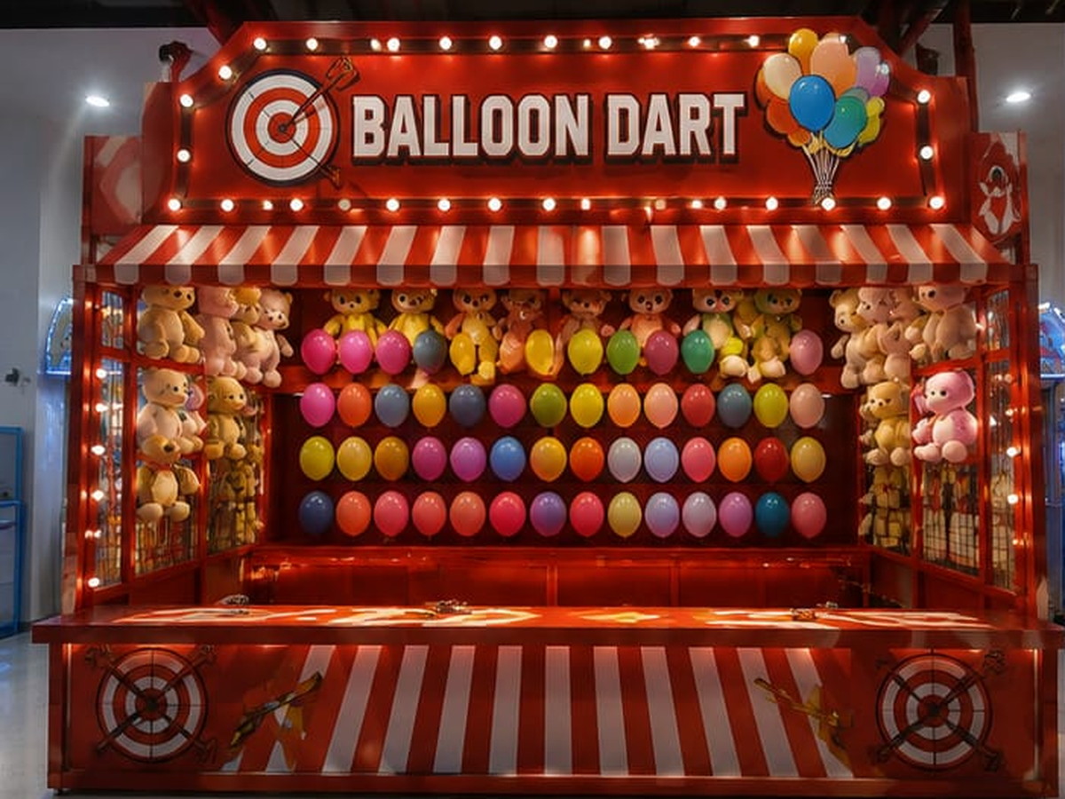 Balloon Darts carnival game