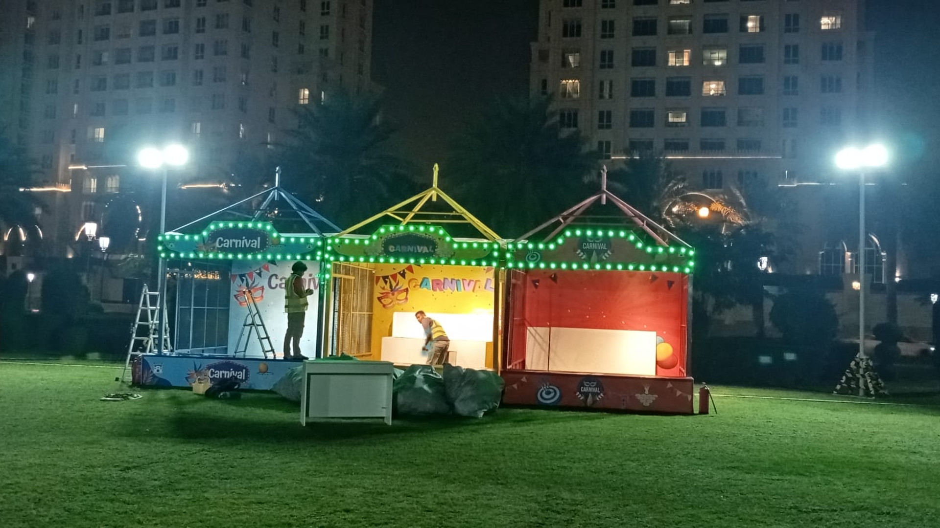 Three Adventure carnival games and entertainment in Doha