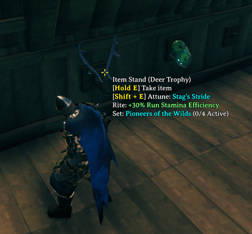 Attuning a Mounted Trophy