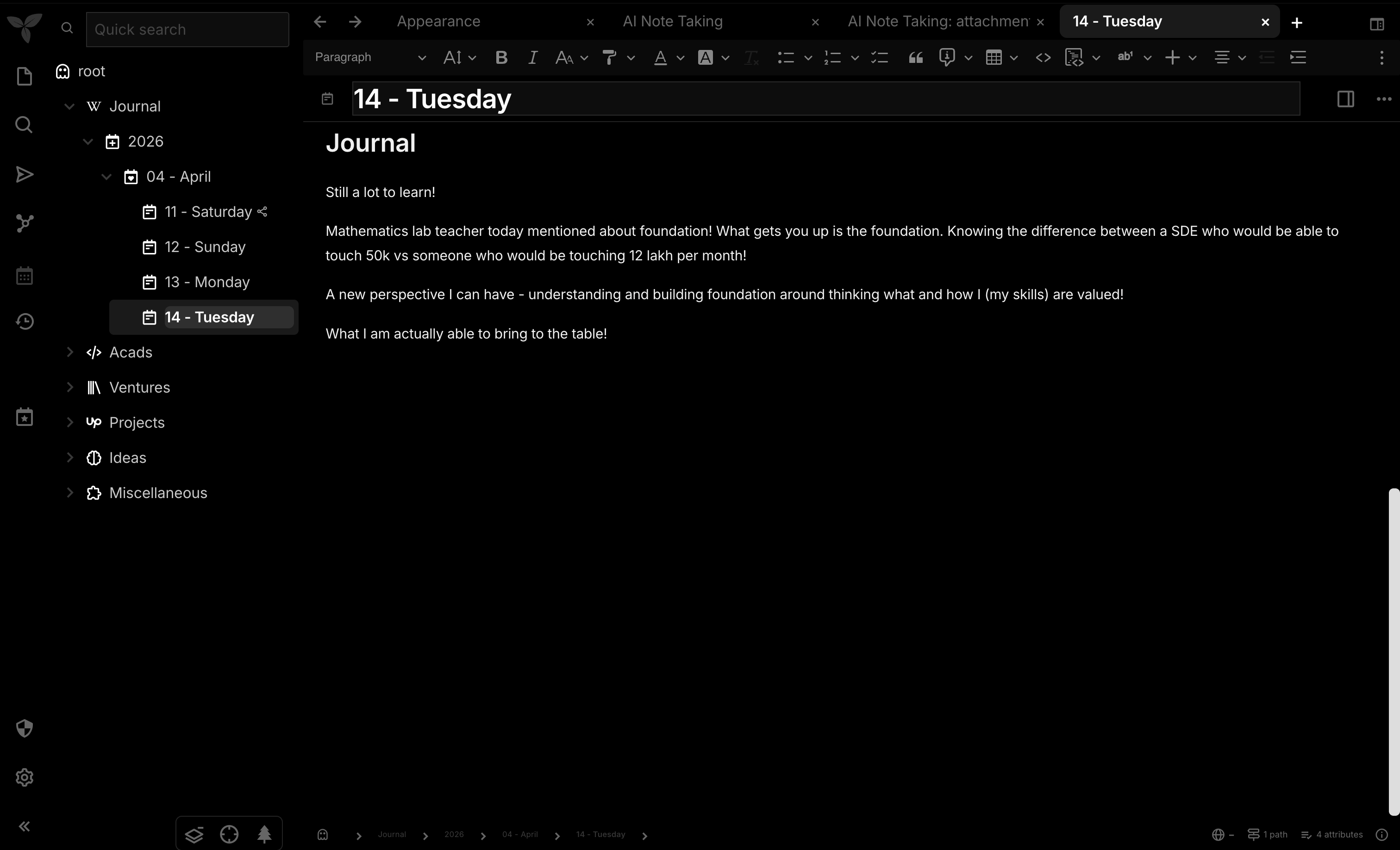 VOID Theme Preview